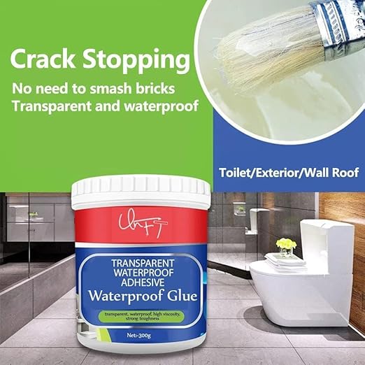 Waterproof Glue with FREE Brush (300 ML/ 350 SQ FT )