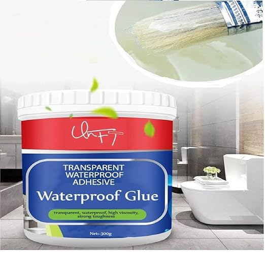 Waterproof Glue with FREE Brush (300 ML/ 350 SQ FT )